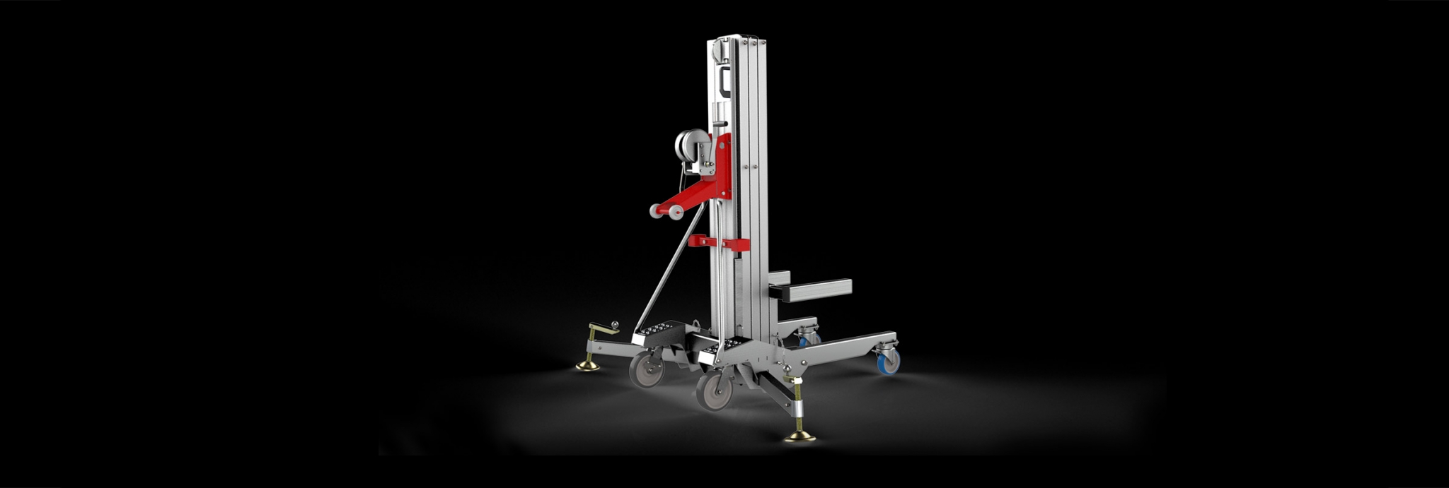 Electric material lifts Alp Lift International